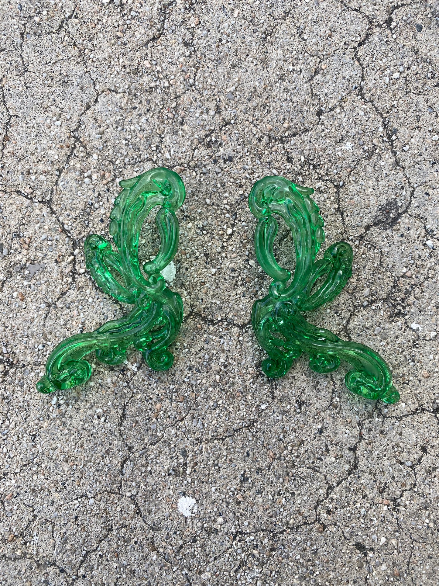 Acrylic Butterfly Earrings