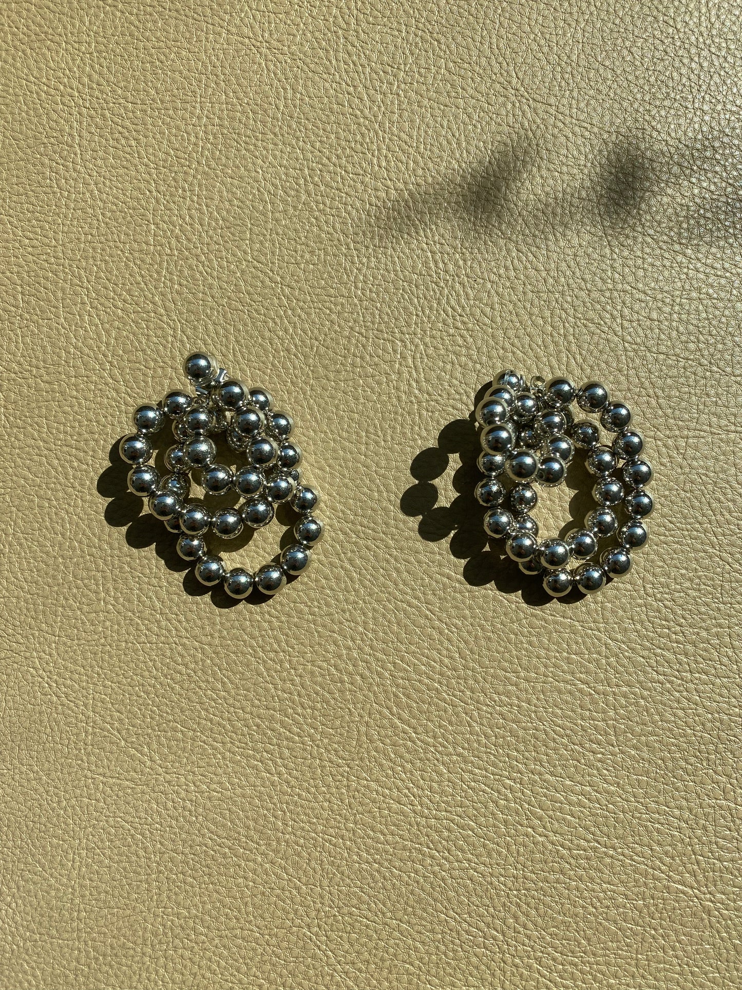 Metal Ball Earring