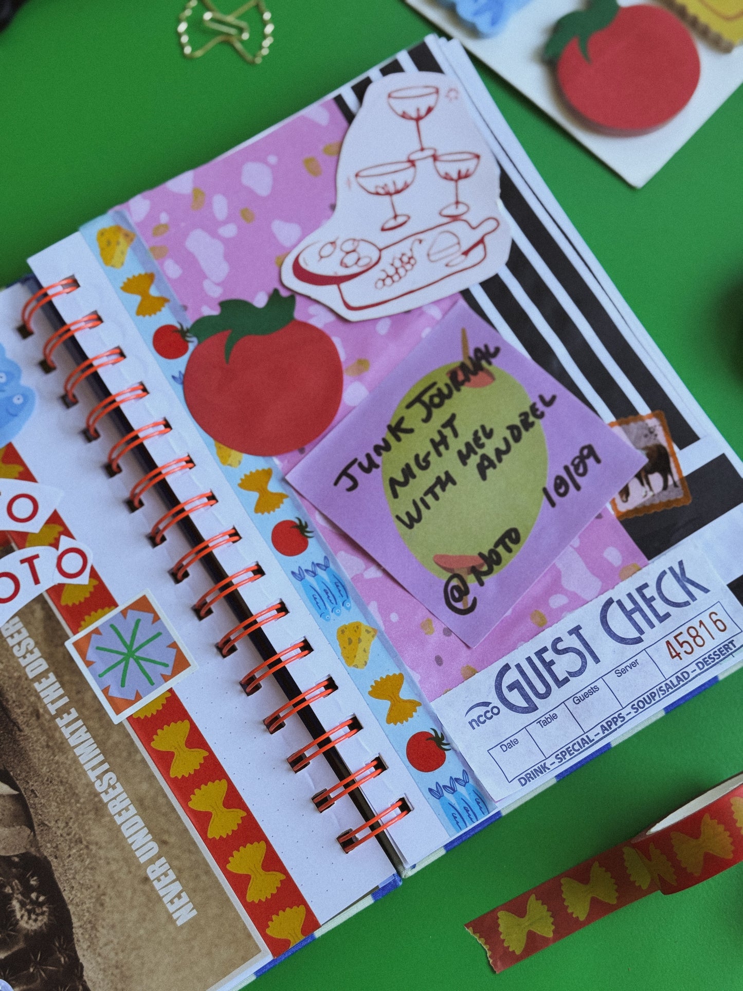 Junk Journaling Night with Mel Andrel