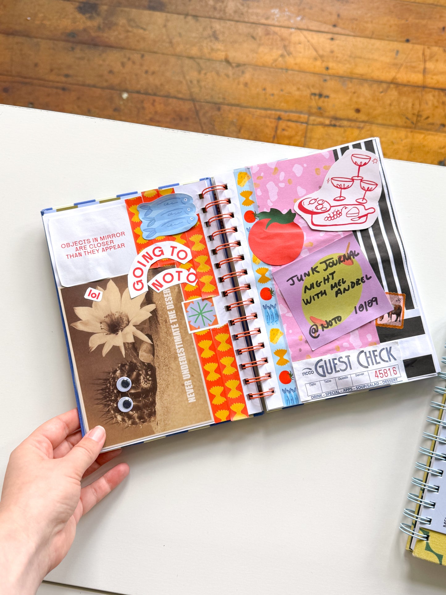 Junk Journaling Night with Mel Andrel