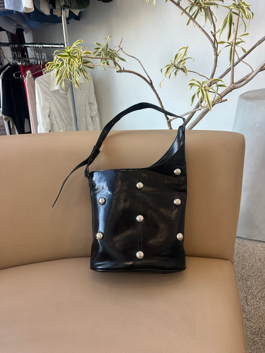 Asymmetrical Studded Bag