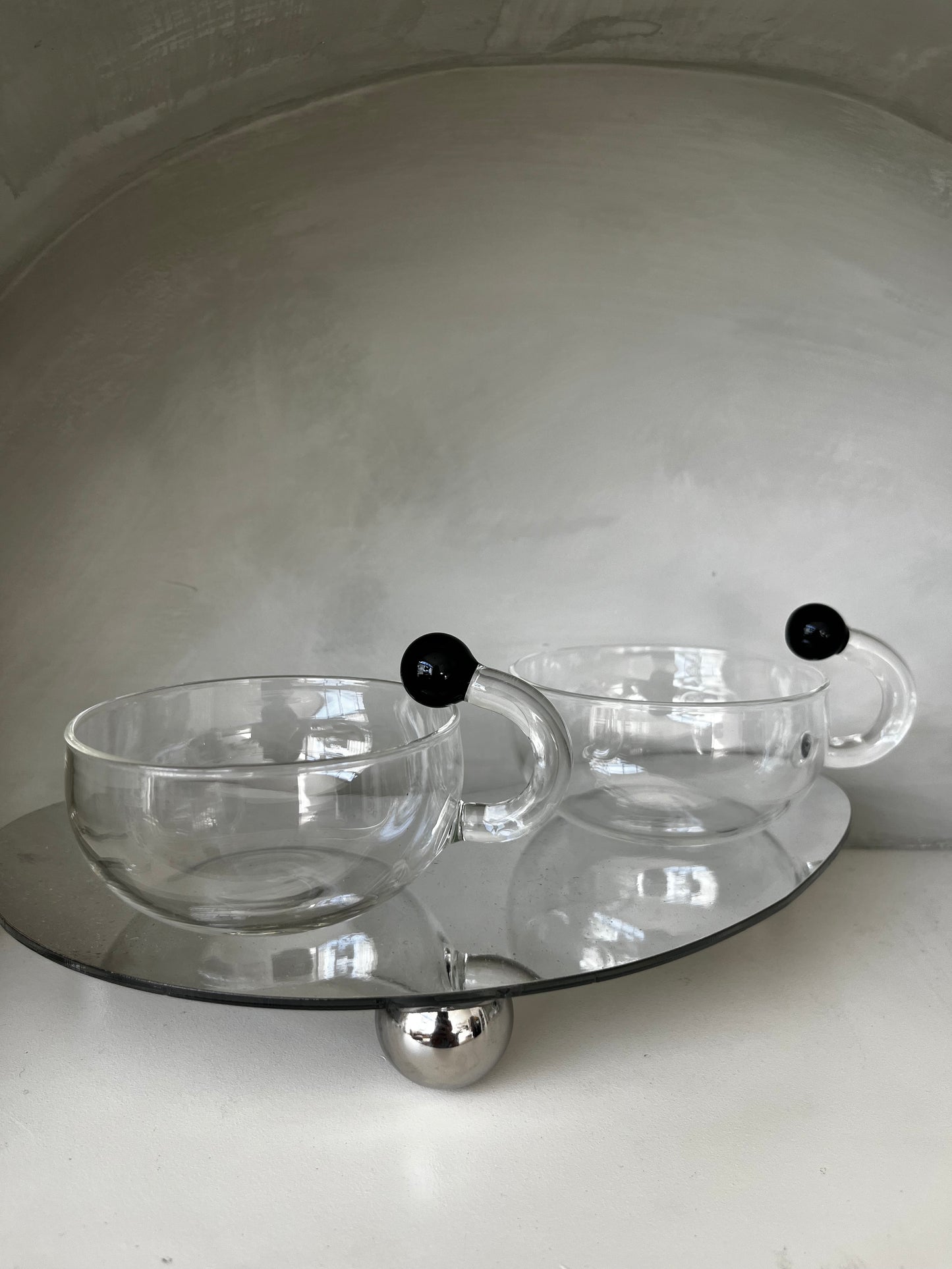 Vintage Deco Glass tea/coffee set