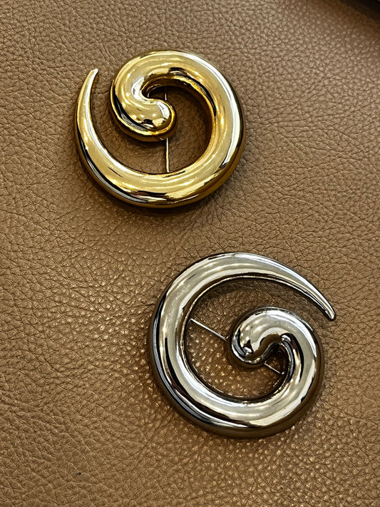 Spiral Brooch