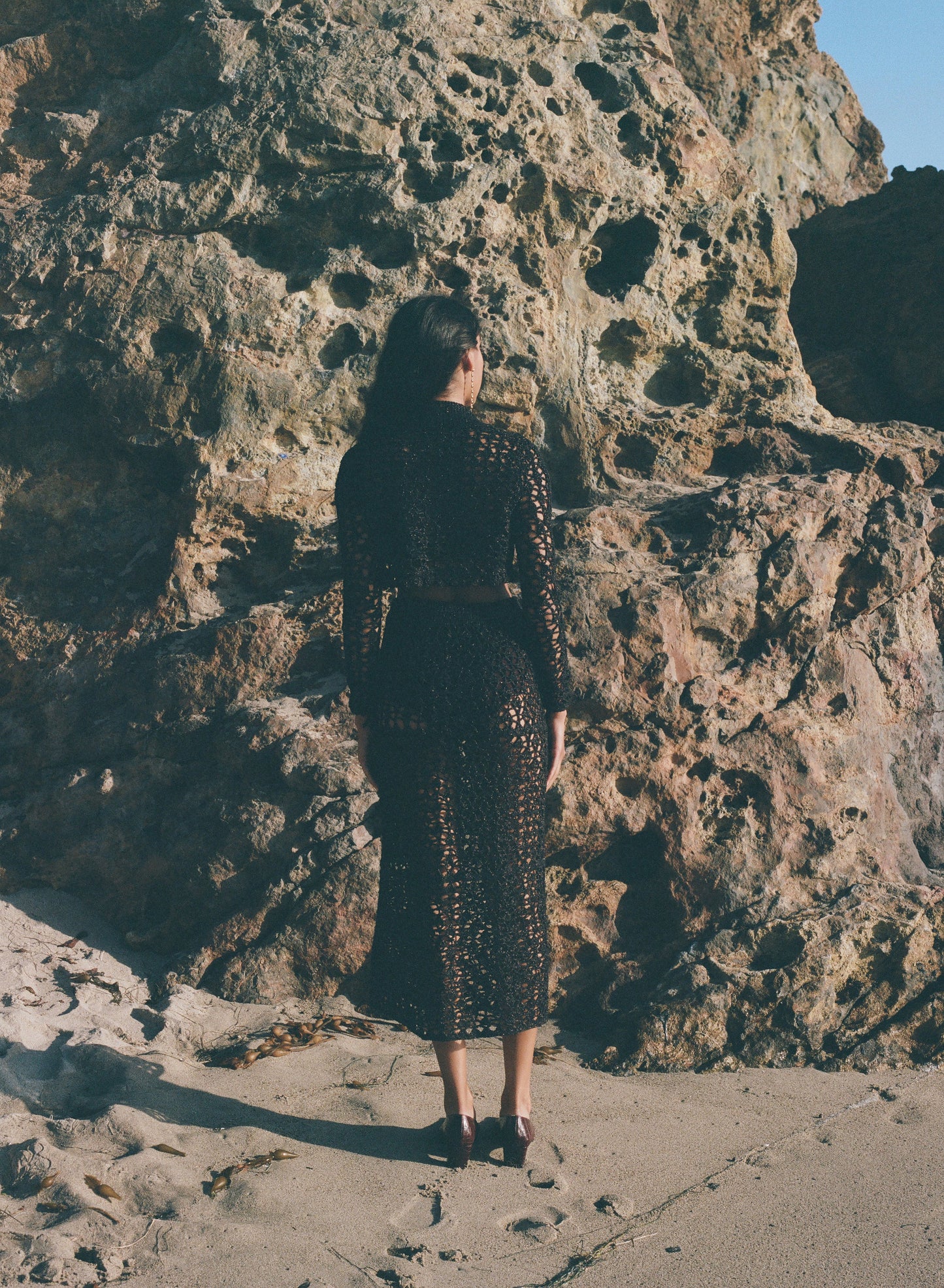 Soha Lace Crochet Cardigan-Pari Desai