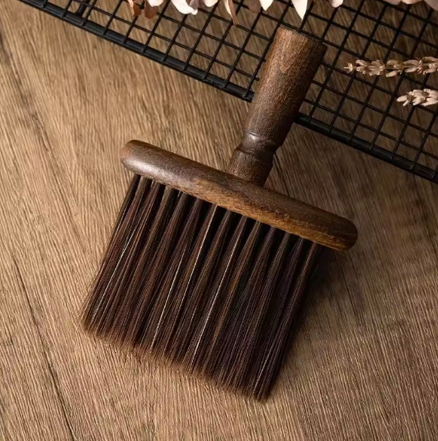 Wooden cleaning brush
