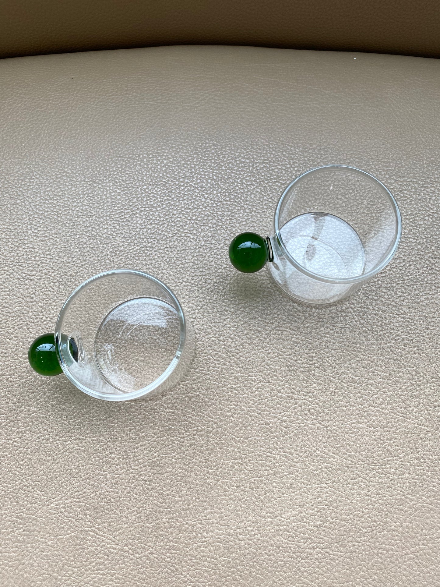Glass Espresso Cups (set of 2)