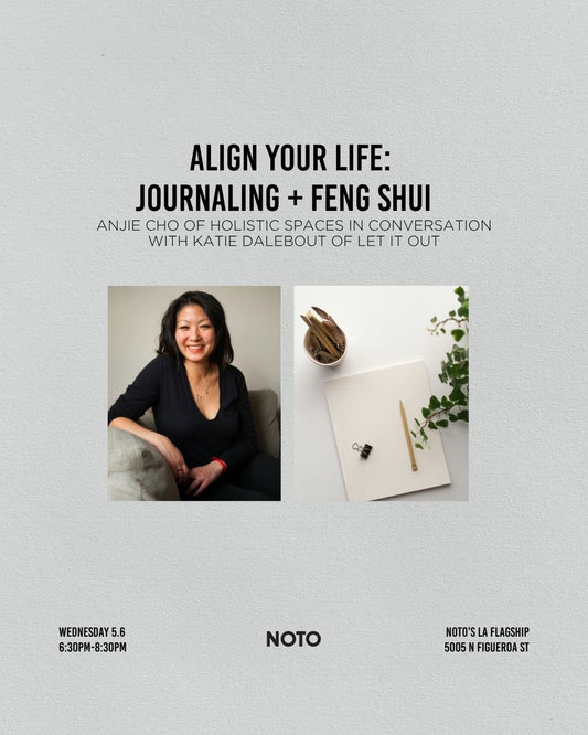 Align Your Life: A Night of Journaling  + Feng Shui