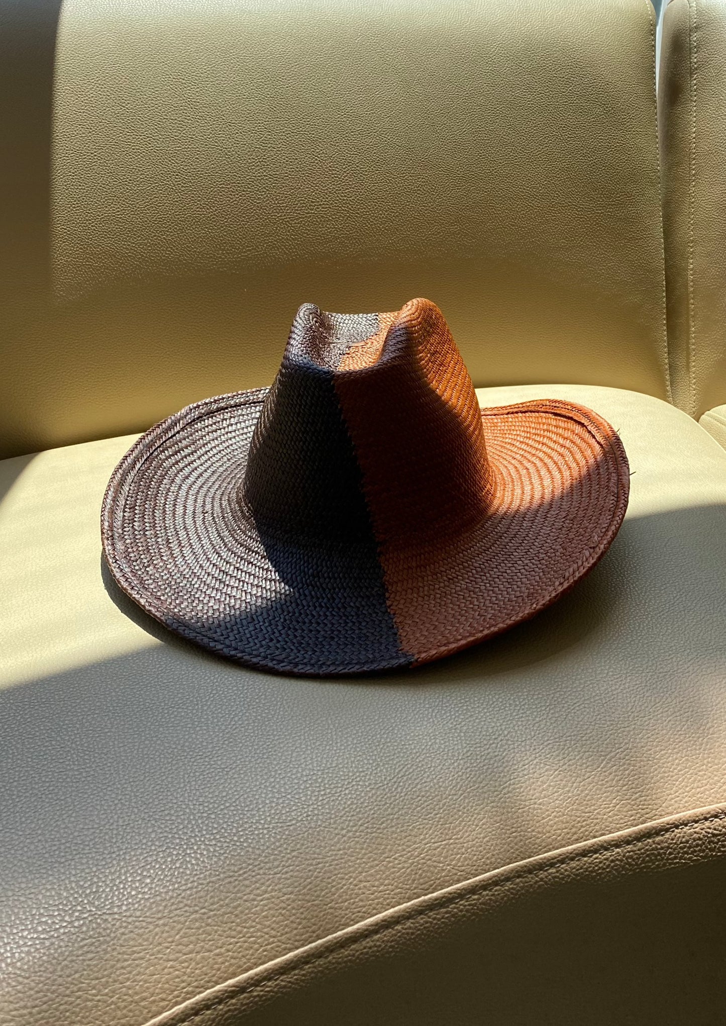 Clyde Two-Tone Cowboy Hat in Lava Rock