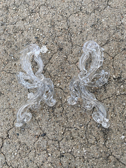 Acrylic Butterfly Earrings