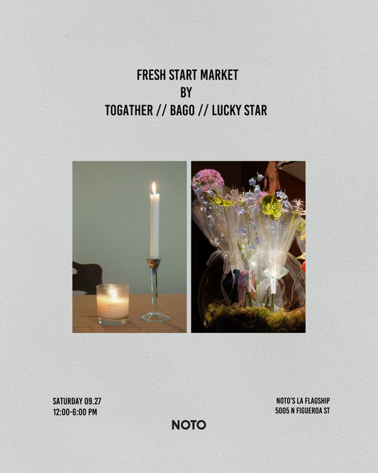 FRESH START MARKET BY BAGO // LUCKY STAR // TOGATHER