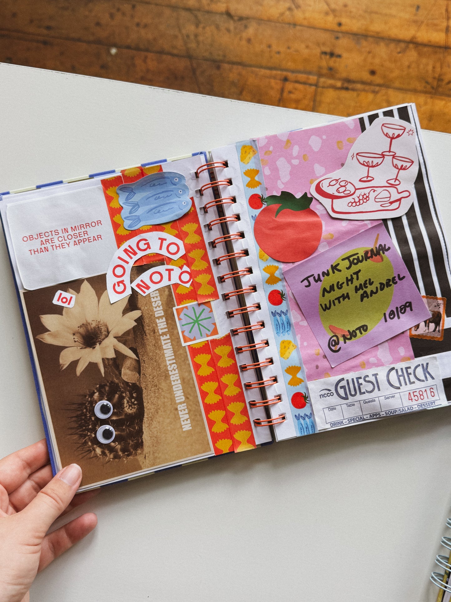 Junk Journaling Night with Mel Andrel