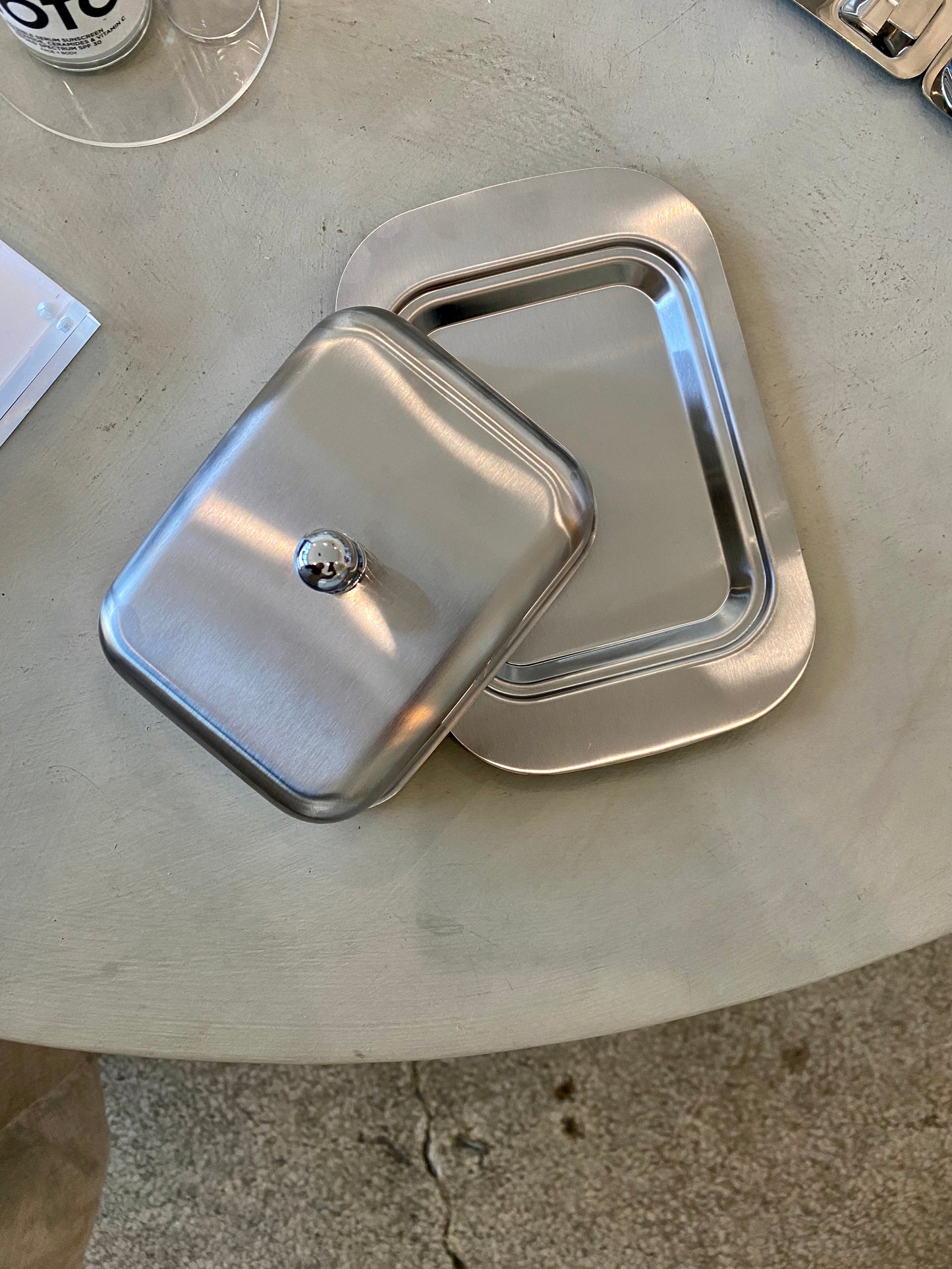 Stainless steel Butter tray