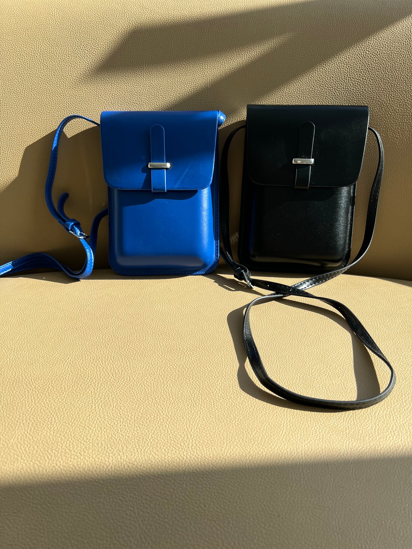Vegan Leather Envelope Bag with buckle