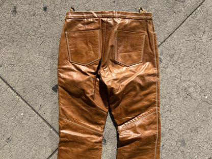 Bootcut Vintage Y2K Leather Pants