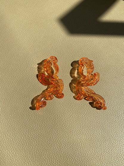 Acrylic Butterfly Earrings