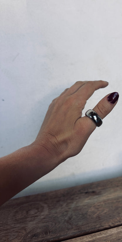 Vintage Stainless Steel Ring