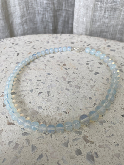 Poor baby opalite necklace