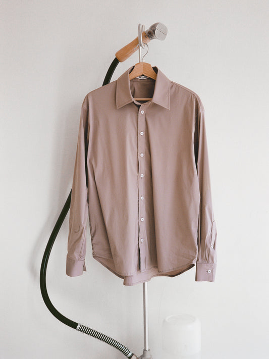 The Studio Shirt in Mauve by ARE STUDIO