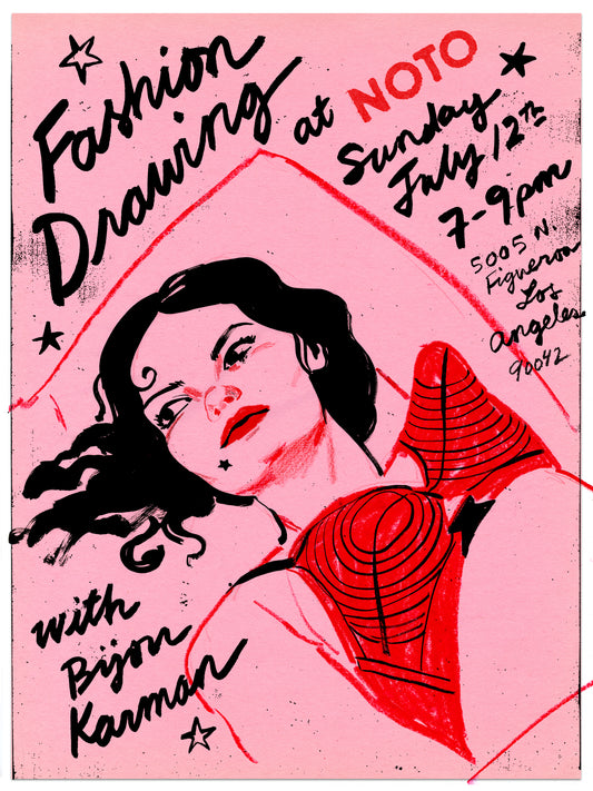 Fashion Drawing with Bijou Karman