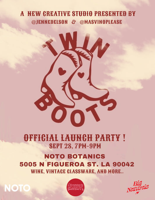 Twin Boots Launch Party @ The NOTO Flagship