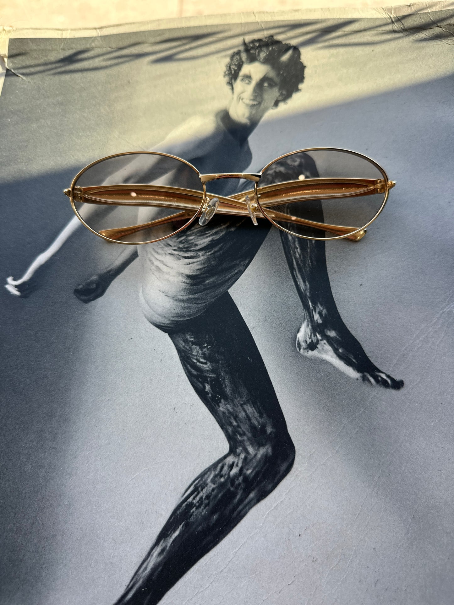 Metal Frame Deadstock Sunglasses