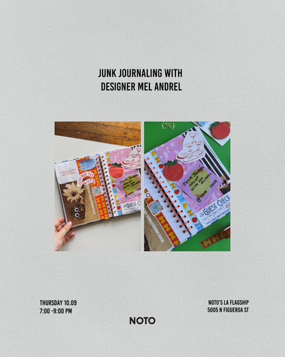 Junk Journaling Night with Mel Andrel