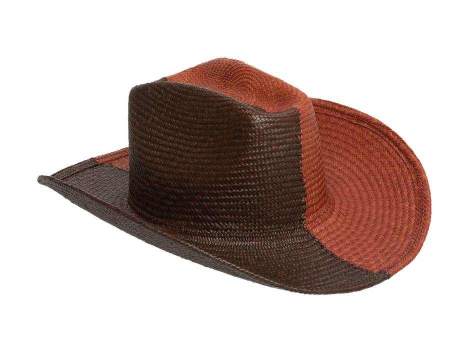 Clyde Two-Tone Cowboy Hat in Lava Rock