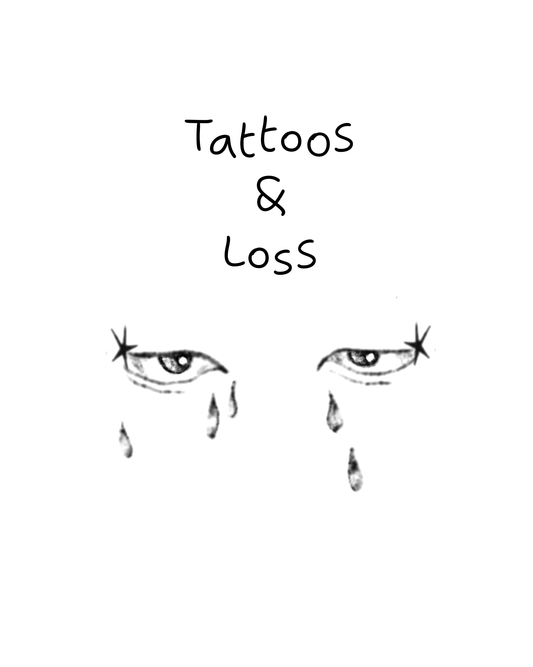 Tattoos + Loss: Death Cafe by Ailene deVries + Sensitive Bouch