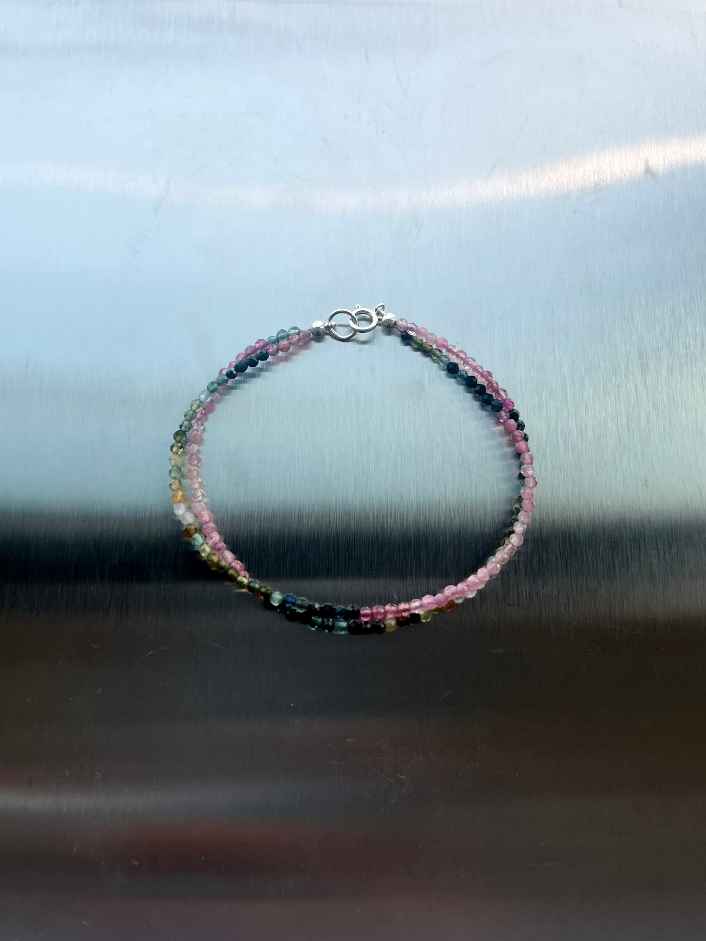 Jihye Double Strand Gemstone Bracelets