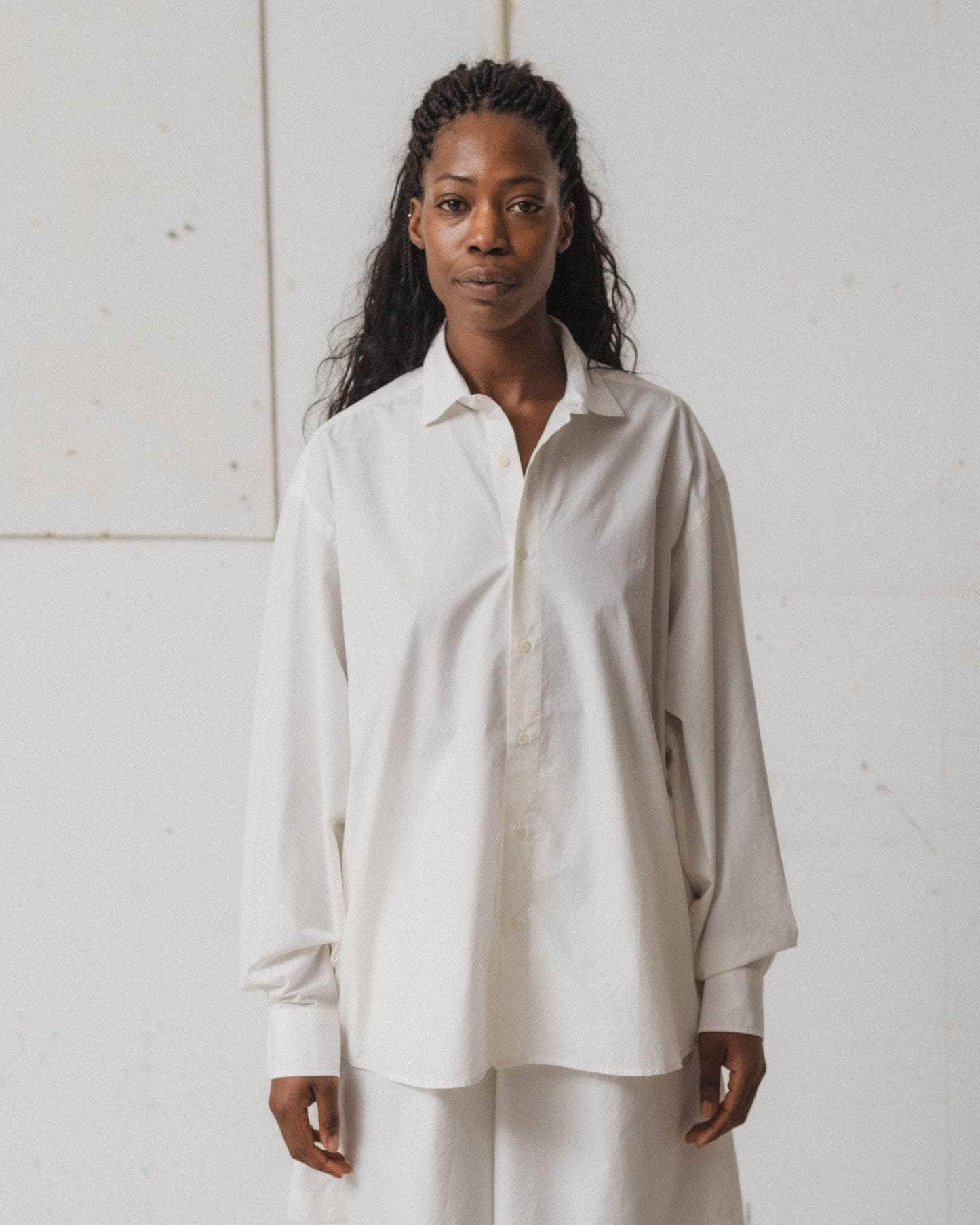 Baserange Claude Shirt-Undyed