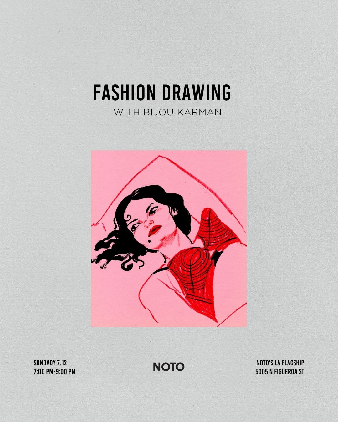 Fashion Drawing with Bijou Karman