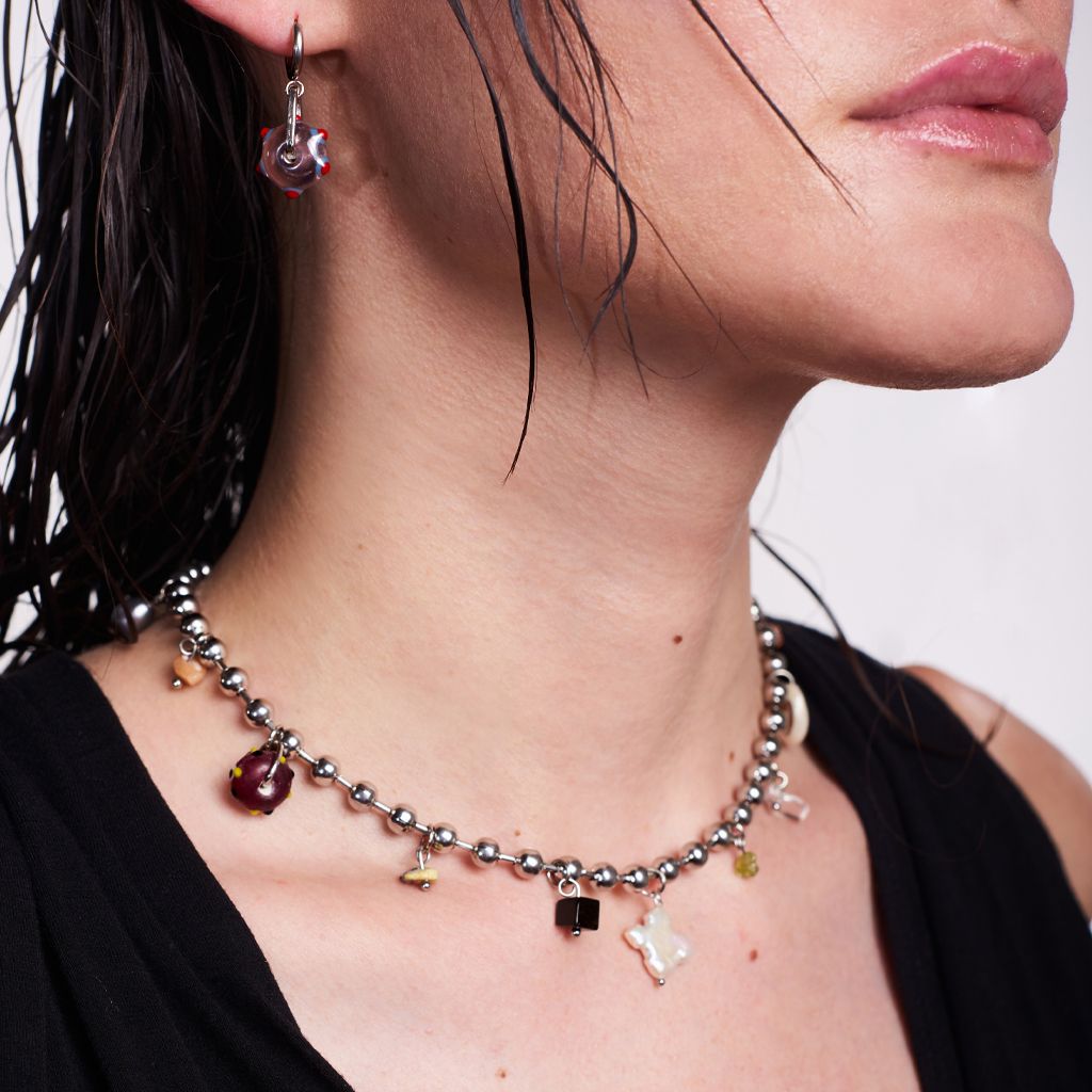 BEACH JUNK // STAINLESS STEEL Necklace by Perfume Studio