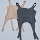 Ribbed Corset Tank Top