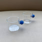 Glass Espresso Cups (set of 2)