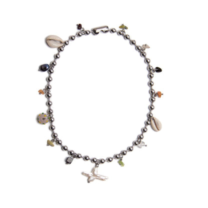 BEACH JUNK // STAINLESS STEEL Necklace by Perfume Studio