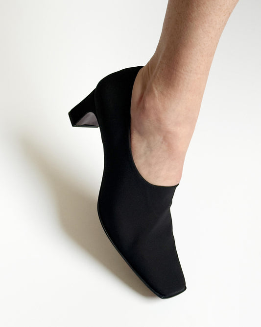 Pari Desai- Morisot Bootie Black Knit Textile