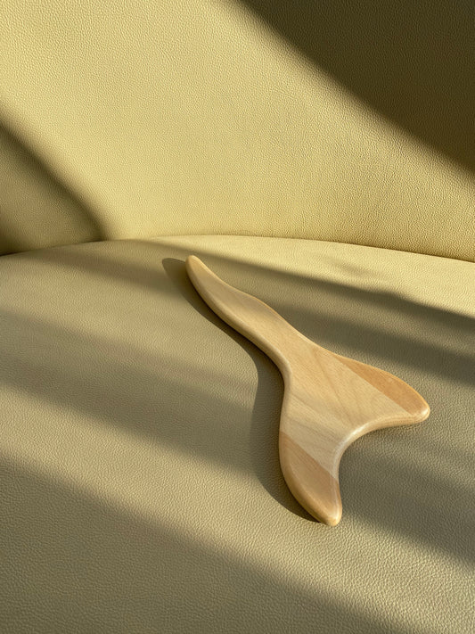 Lymphatic Drainage Wooden Body Paddle
