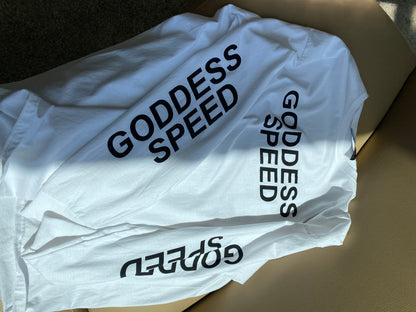 GODDESS SPEED Word Tee by Mars Ibarreche